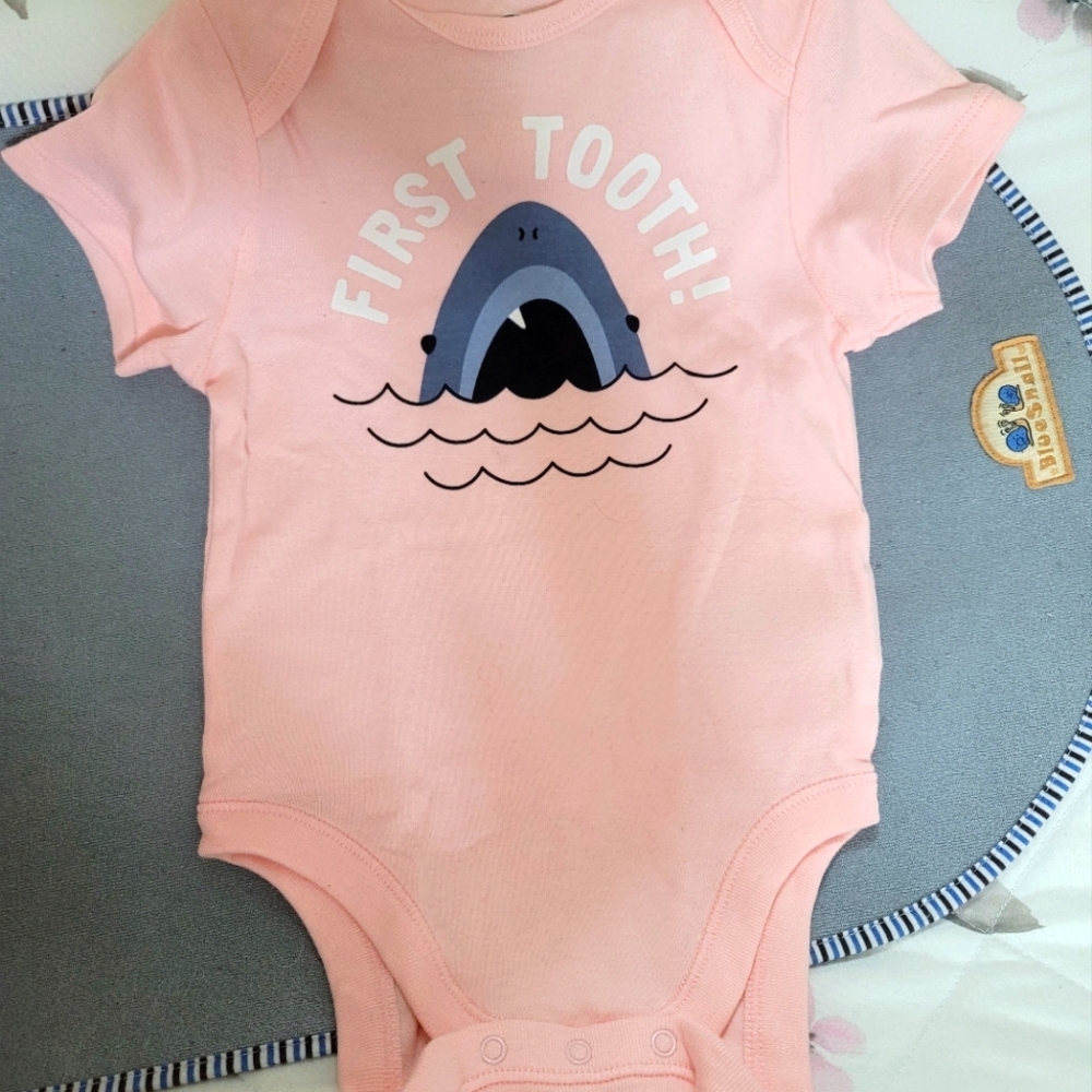 First Tooth Onesie NWOT